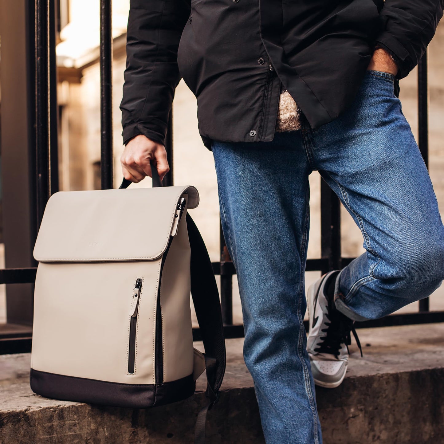 Béaba Oslo mähkmekott seljakott 19 L, veekindel, beež