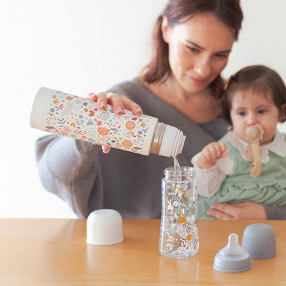 Suavinex roostevabast terasest termos 500 ml, roosa (Wonderland kollektsioon)