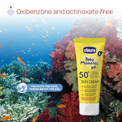 Chicco aurinkovoide lapsille SPF 50+, vedenkestävä, 75 ml