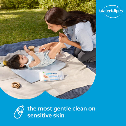 WaterWipes Sensitive+ niisked salvrätikud beebidele, 60 tk