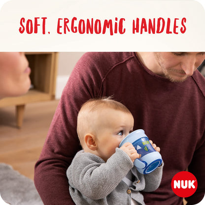 NUK Mini Magic Cup treeningtass helendava efektiga, 160 ml, sinine, 6+ kuud