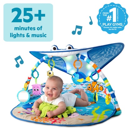 Bright Starts Disney Baby Finding Nemo Mr. Ray mängumatt ja aktiivsuskeskus