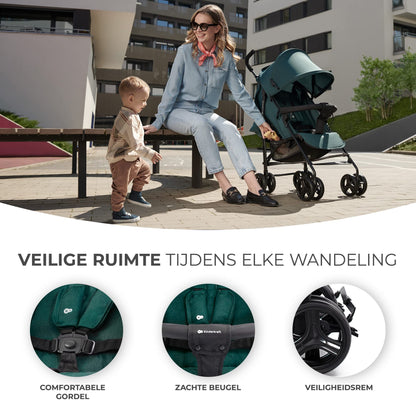Kinderkraft TIK kergkäru, green, 6,5 kg