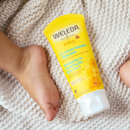 Weleda saialille šampoon ja dušigeel beebidele, 200 ml