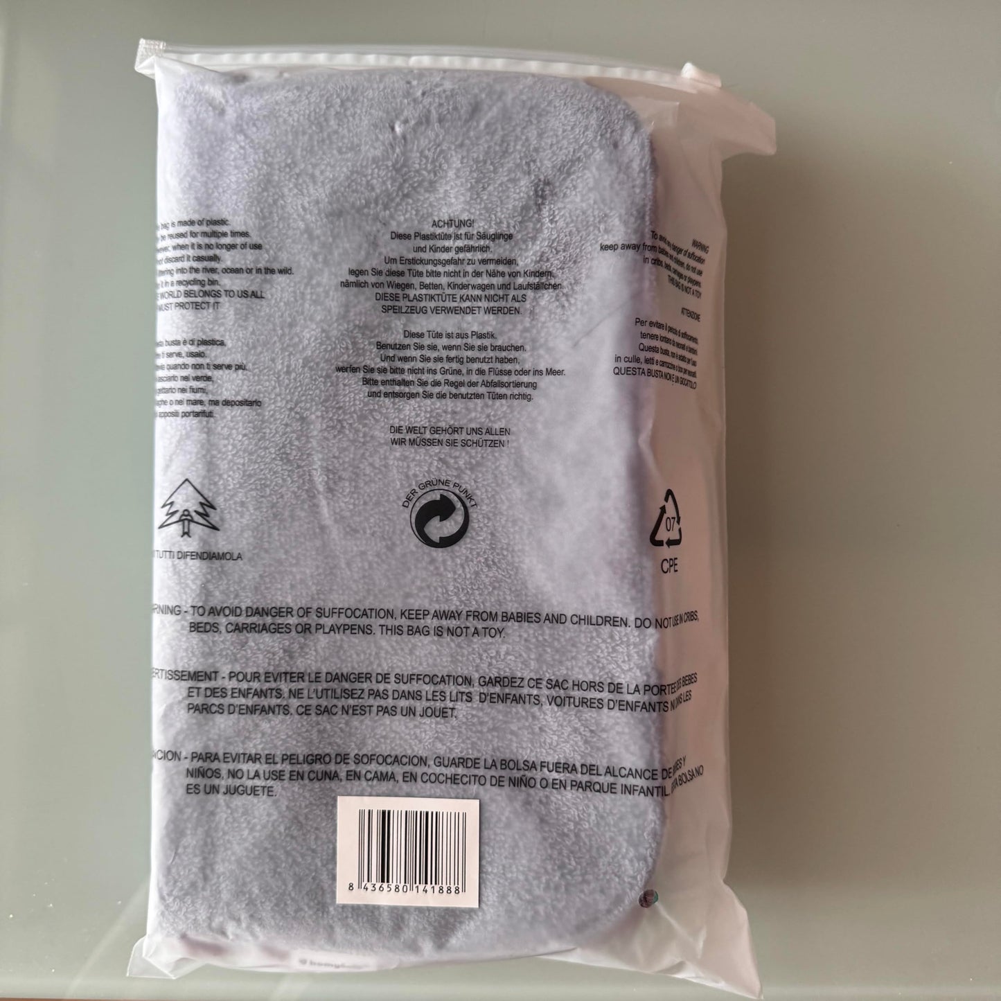 HOMYBABY veekindlad froteepõlled, 5tk