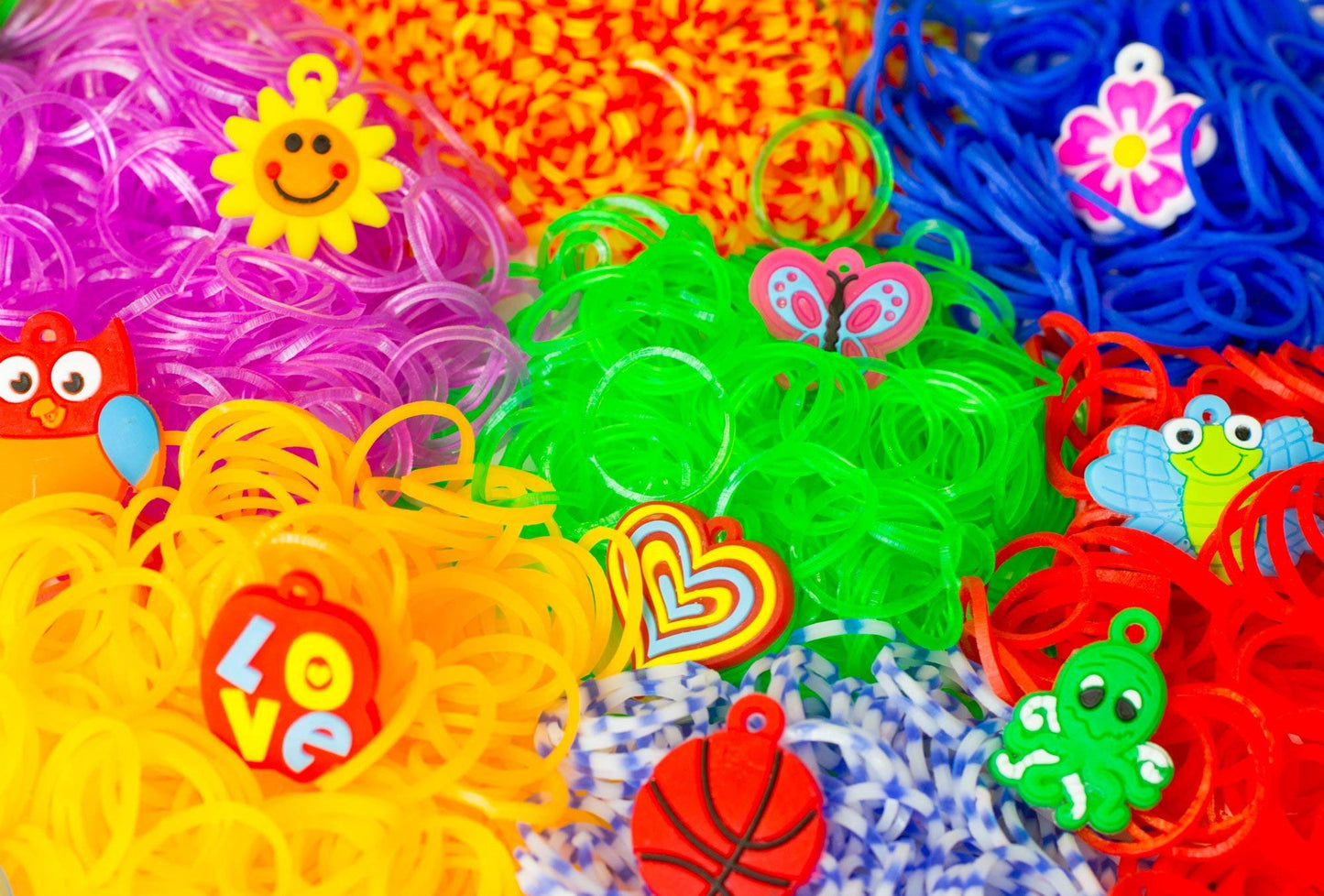 Blinky Loom® XXL loomekummide komplekt, 5200 kummi ja 24 värvi