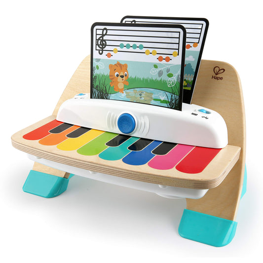 HAPE Baby Einstein Magic Touch puidust klaver, Montessori muusikamänguasi (6–36 kuud)