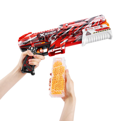 XSHOT Hyper Gel Clutch mängupüstol, manuaalne, koos 5000 geelikuuliga, 14+