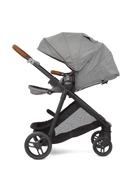 Graco Near2Me jalutuskäru 0–22 kg, reguleeritava kõrgusega – Steeple Gray
