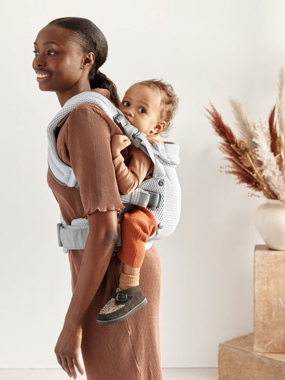 BabyBjörn kandekott Harmony 3D Mesh, hõbedane (3,2–18 kg)