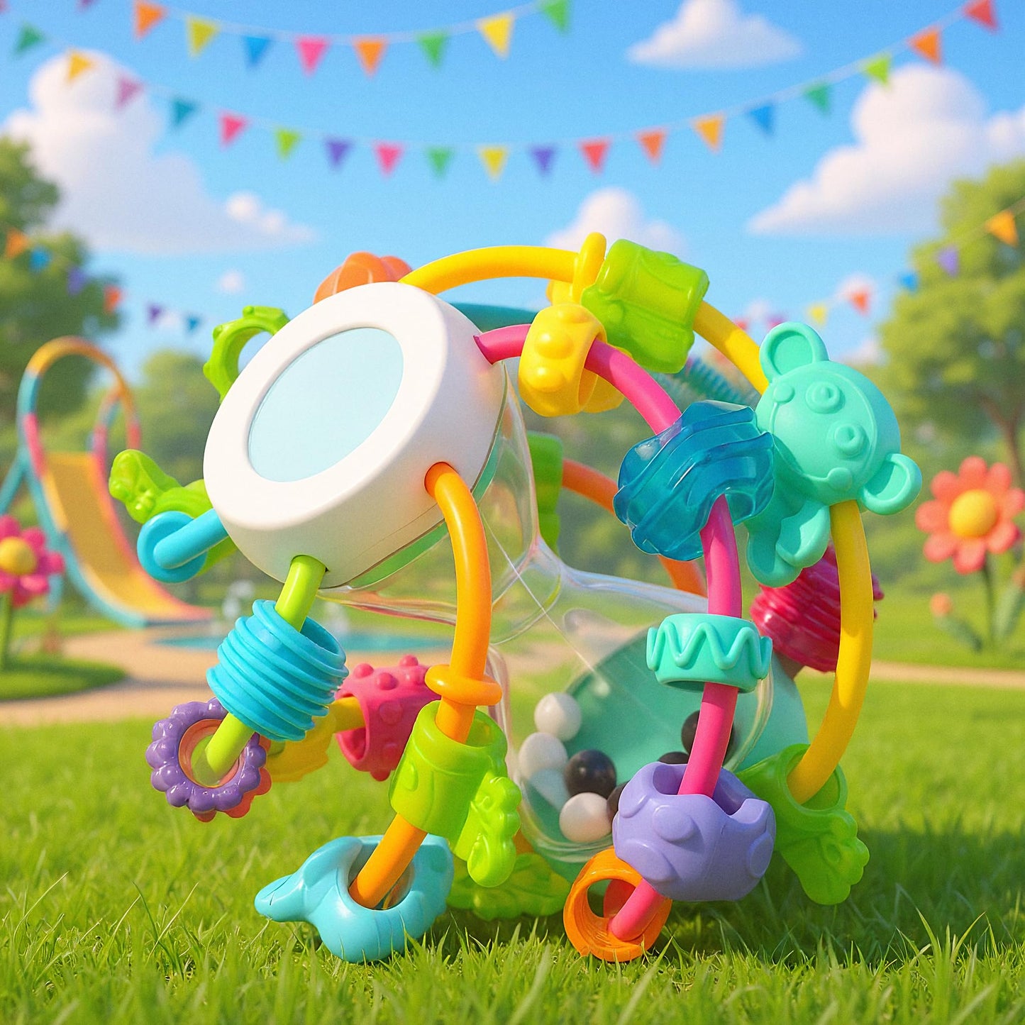 Playgro Play & Learn mängupall beebile