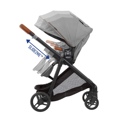 Graco Near2Me jalutuskäru 0–22 kg, reguleeritava kõrgusega – Steeple Gray