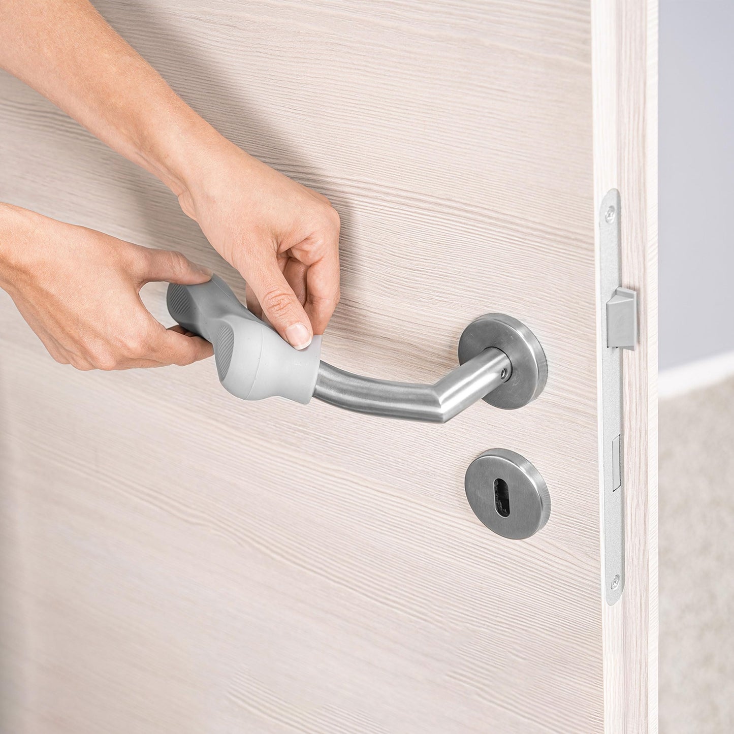 Reer HandleGuard uksekäepideme kaitsed, 2 tk, hall