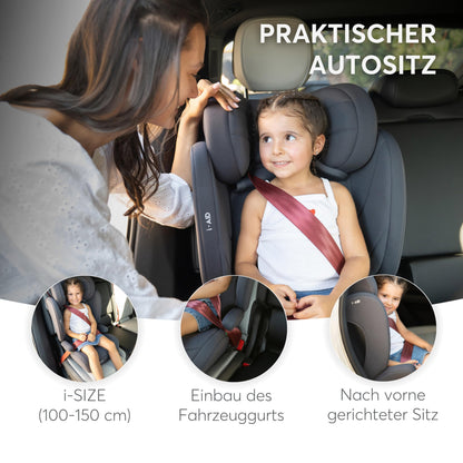 KikkaBoo i-AID i-Size turvatool 100–150 cm (15–36 kg), hall