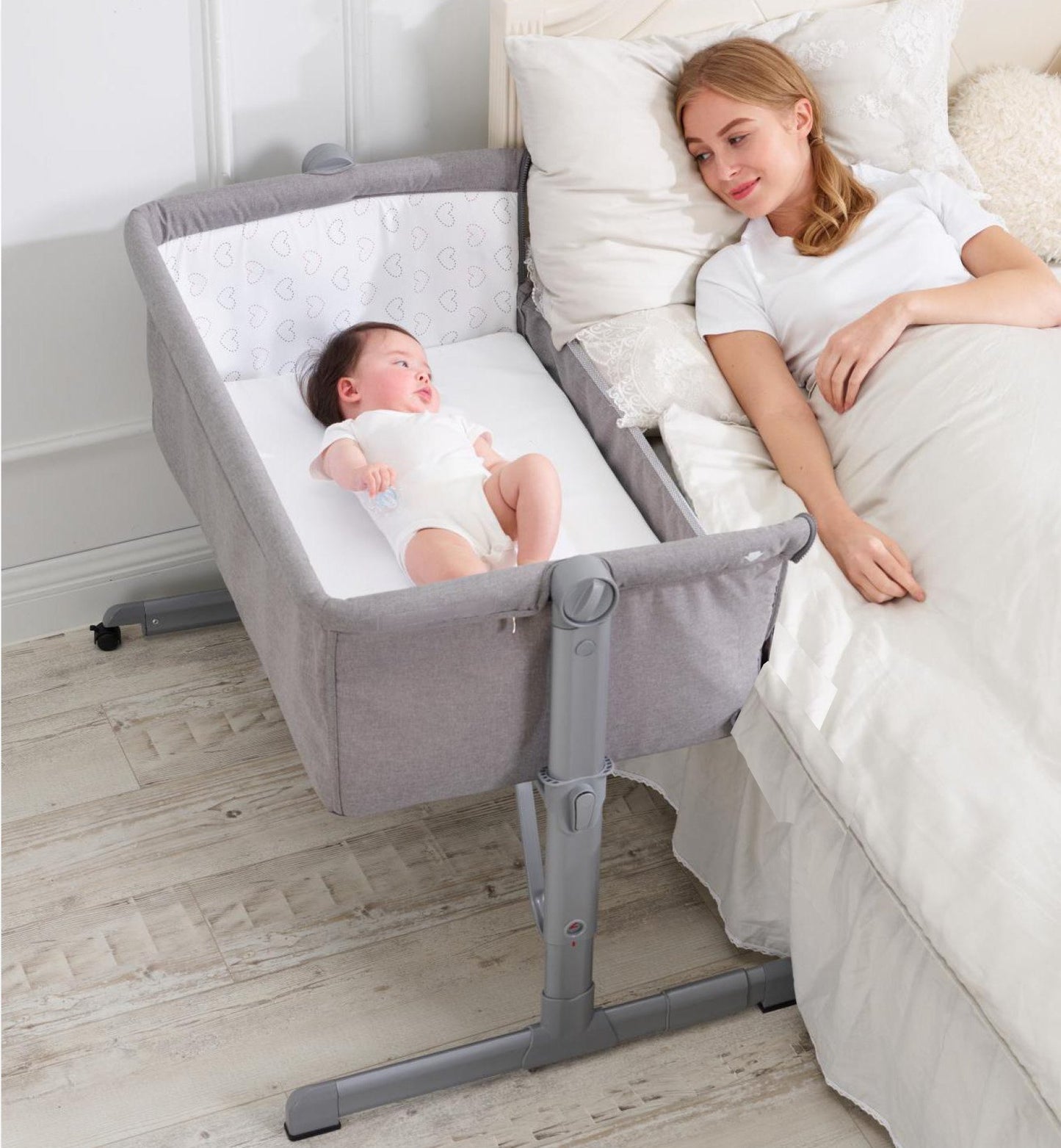 Babify reguleeritav vooditasku madratsiga, hall