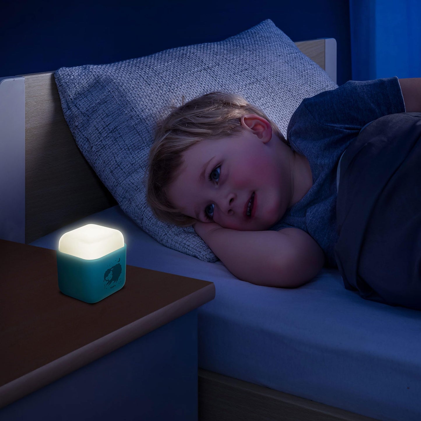 Reer 2-in-1 SleepLight öölamp, taevasinine