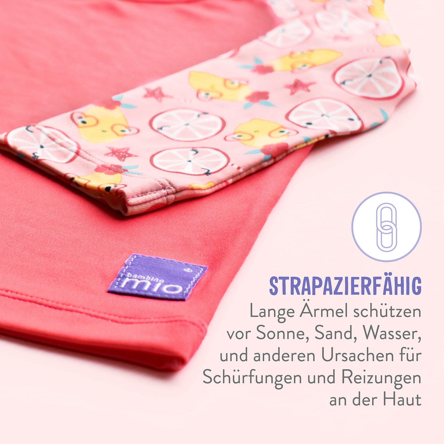 Bambino Mio ujumiskomplekt beebile – 2 ujumismähet ja UV-särk SPF 40+