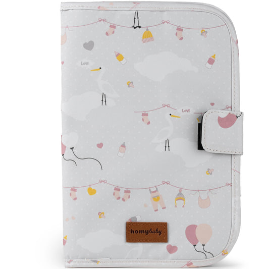 HOMYBABY beebidokumentide hoidja ZAR140959, Clouds, 24 × 1 × 17 cm