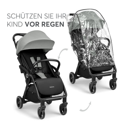 Kikka Boo CIELA reisikäru, hall, kuni 22 kg, 7,1 kg, ühe käega kokkupandav