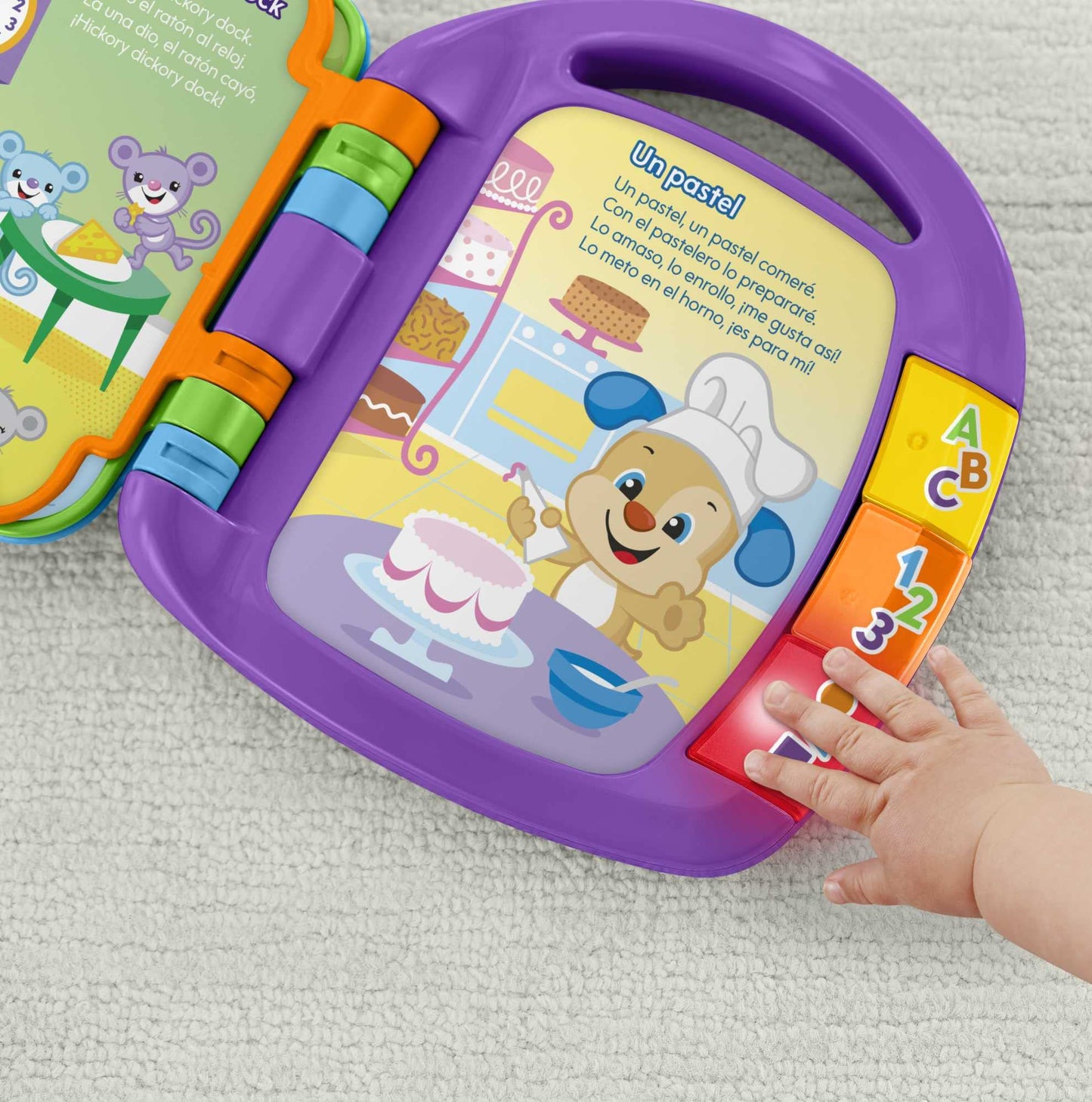 Fisher-Price StoryBook Rhymes muusikaline raamatumänguasi (hispaaniakeelne), FRC69