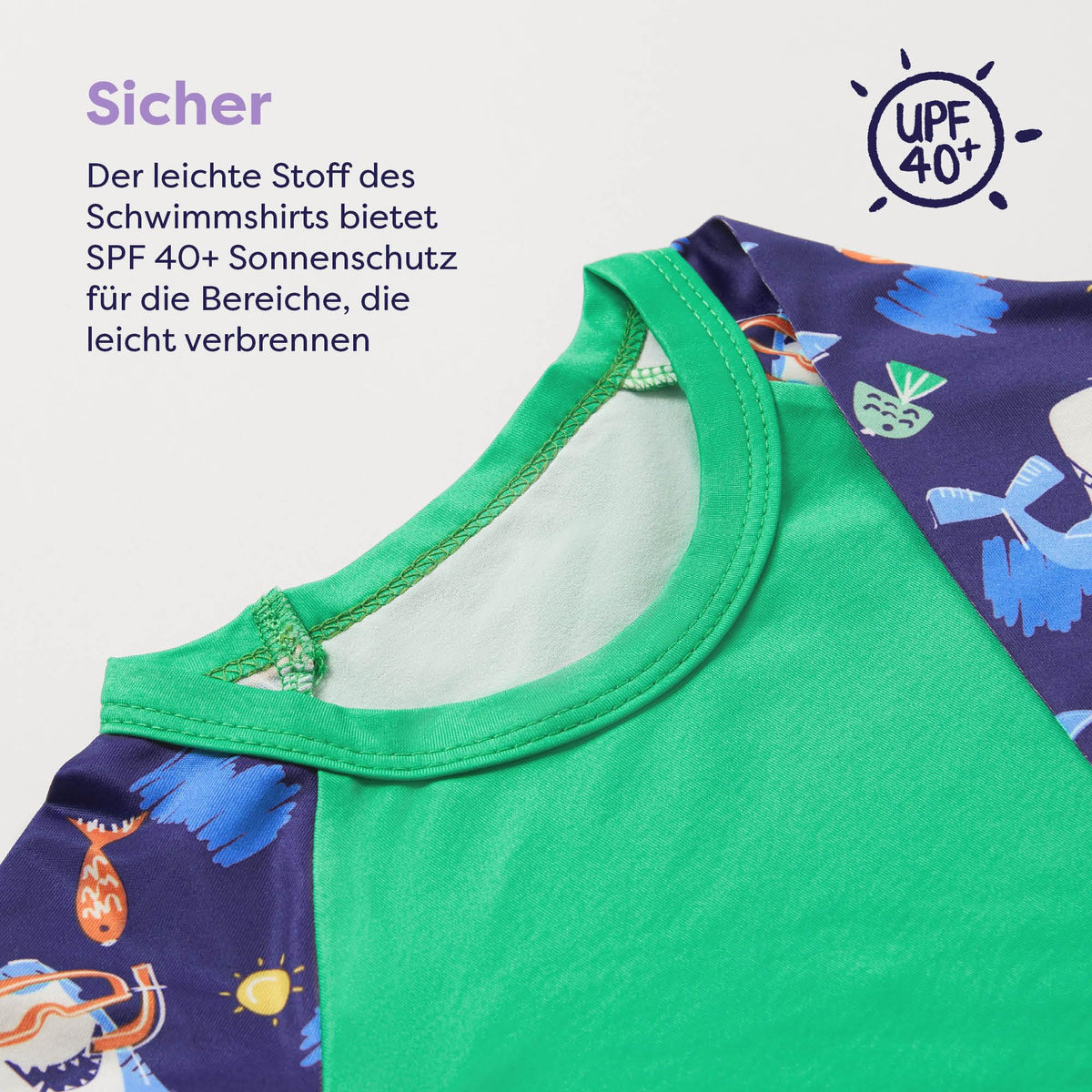 Bambino Mio uudelleenkäytettävä uimakompletti SWSET1-2YOCE, 1–2 v, Ocean Explorers