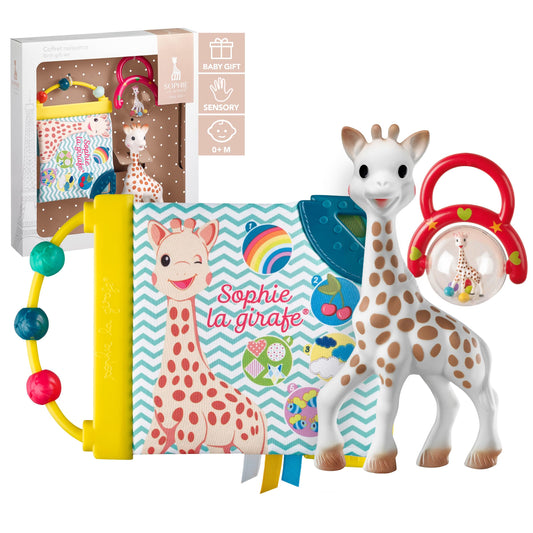 Sophie la Girafe kinkekomplekt beebile alates sünnist
