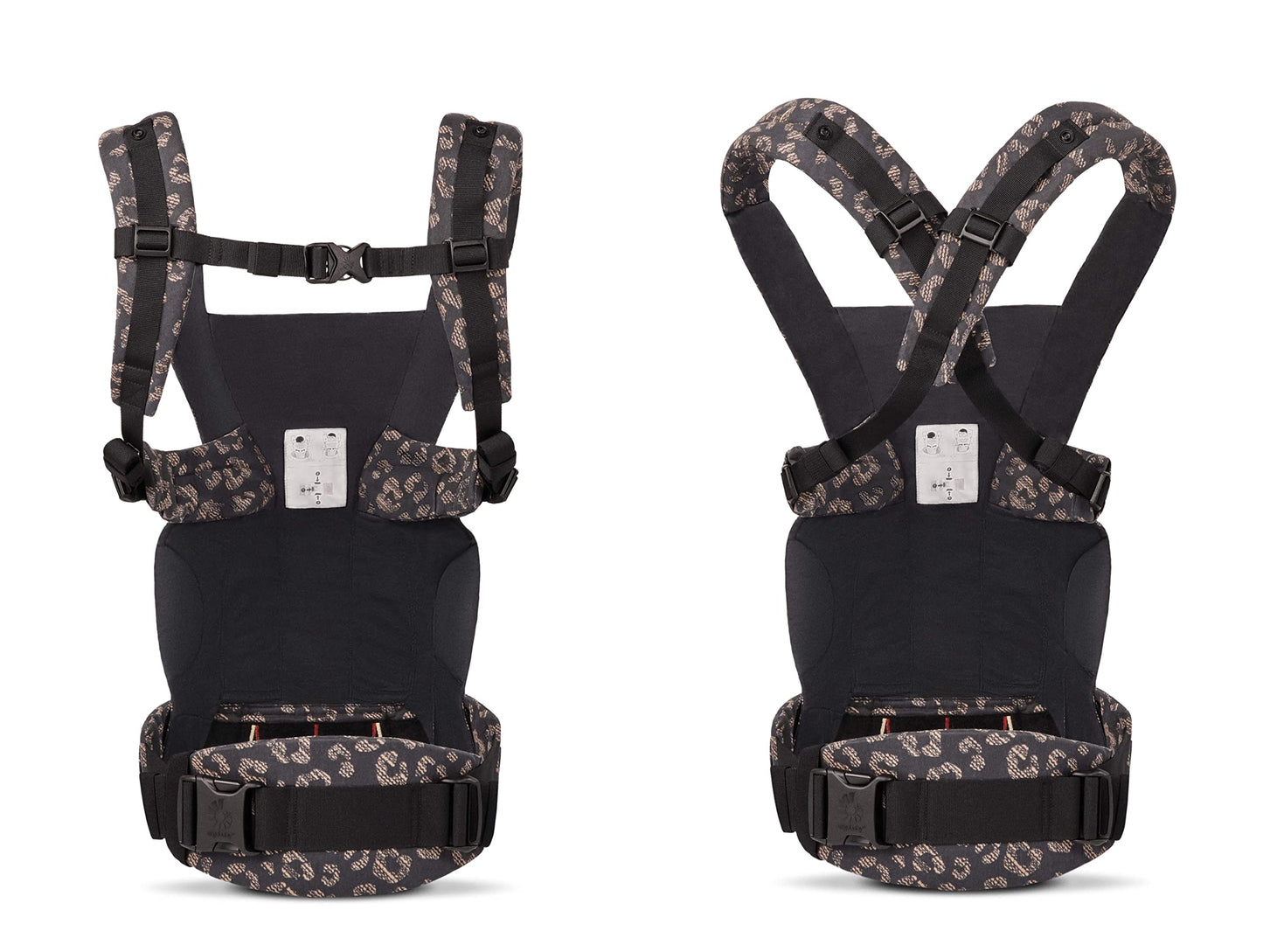 Ergobaby Omni Dream 4-ühes kandekott vastsündinule, SoftTouch puuvill, Black Leopard