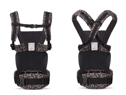 Ergobaby Omni Dream 4-ühes kandekott vastsündinule, SoftTouch puuvill, Black Leopard