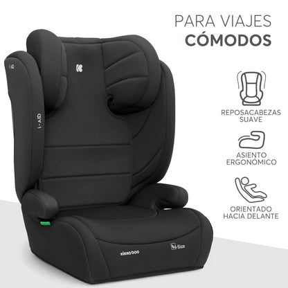KikkaBoo i-AID i-Size turvatool 100–150 cm (15–36 kg), must