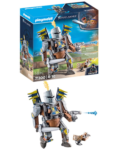 PLAYMOBIL Novelmore 71300 lahingurobot Gizmo Craftoniga, 58-osaline komplekt