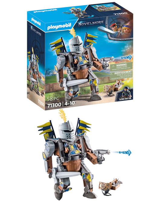 PLAYMOBIL Novelmore 71300 lahingurobot Gizmo Craftoniga, 58-osaline komplekt