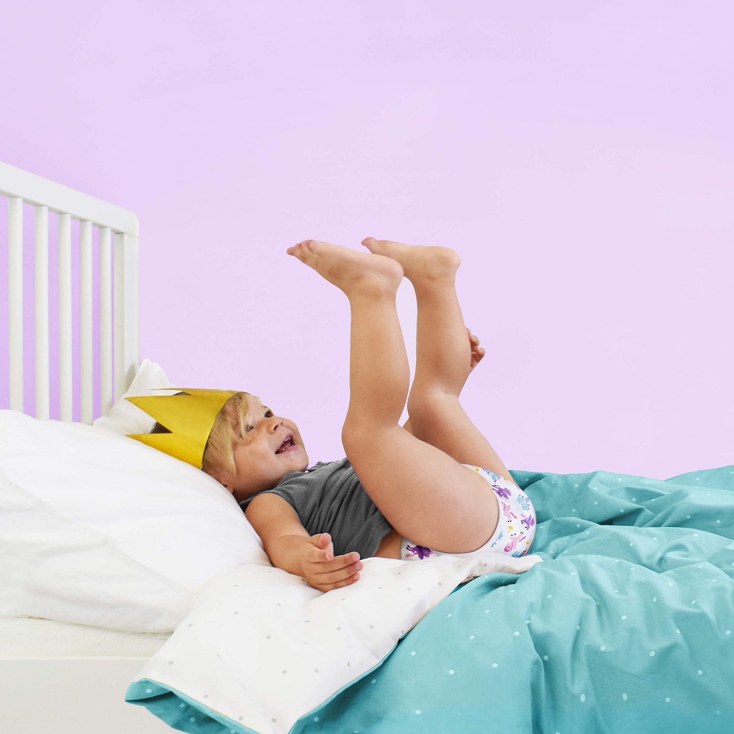 Bambino Mio potitreeningupüksid 3 tk, ükssarvik/lilla