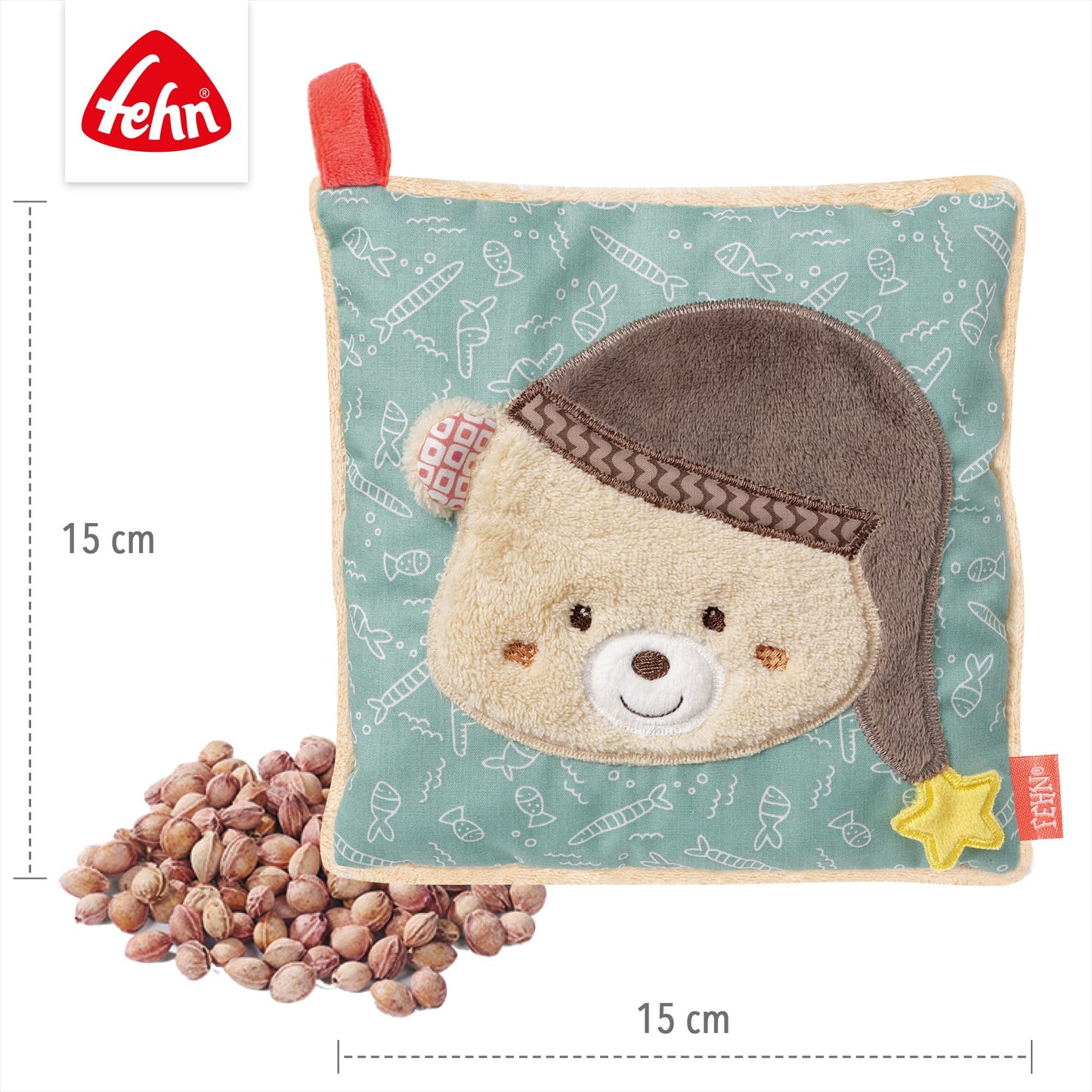 Fehn kirsi­kivipadi kaisukaru, 15 × 15 cm