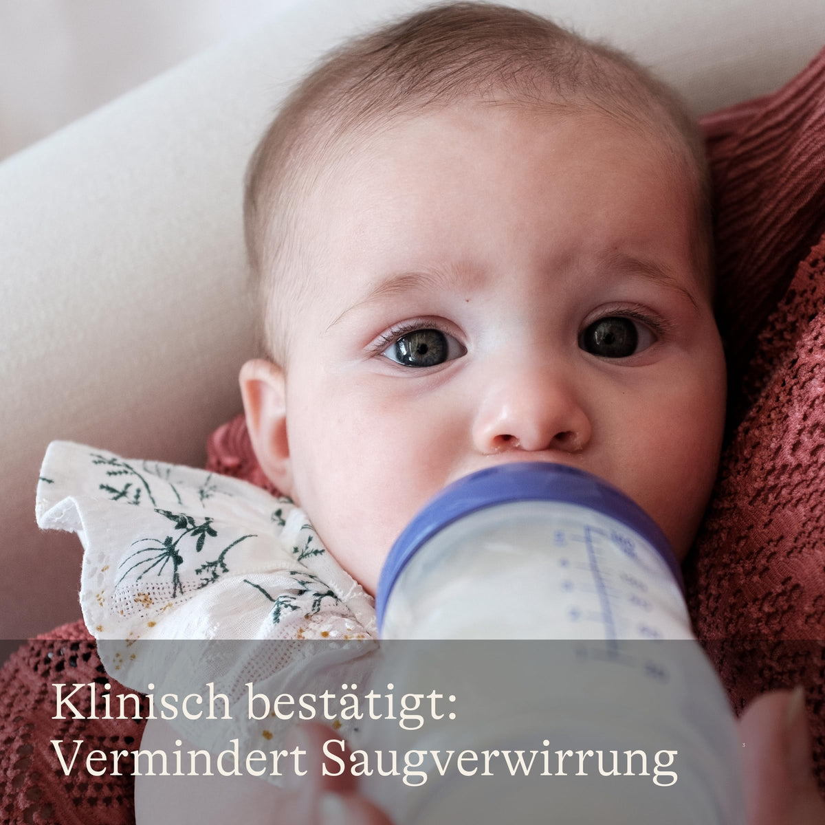 Lansinoh Babyflaschen mit NaturalWave Sauger S, 160 ml, 2 Stück