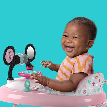 Bright Starts Disney Baby Minnie Mouse 2-in-1 käimistool mängukeskusega