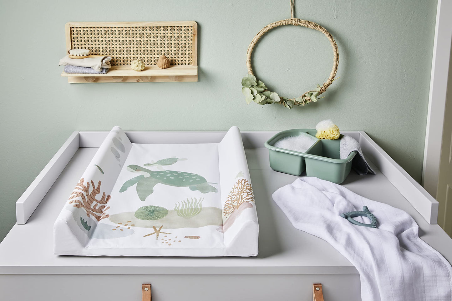 Rotho Babydesign mähkimisalus, Sea Life, 70 × 50 cm