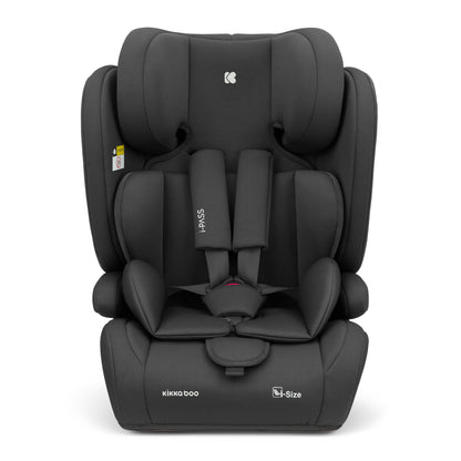 KikkaBoo i-PASS i-Size turvatool 9–36 kg (76–150 cm), must