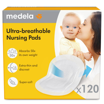 Medela Ultra-breathable rinnapadjad, 10/30/60/120