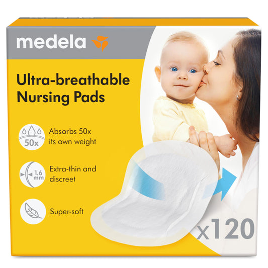 Medela Ultra-breathable rinnapadjad, 10/30/60/120