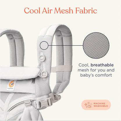 Ergobaby Omni Classic (Omni 360) kandekott, Cool Air Mesh, tumesinine