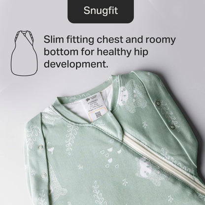 Tommee Tippee vastsündinu mähkimiskott (swaddle) 0–3 kuud, TOG 1.0 – Woodland Grofriends