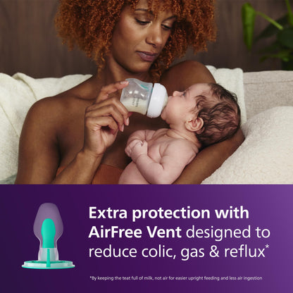 PHILIPS Avent Natural Response lutipudel AirFree Vent 260 ml, pruun karumotiiviga, SCY673/82