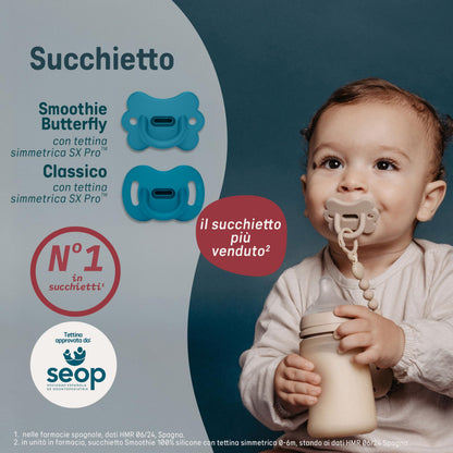 Suavinex SX Pro silikoonist luttide komplekt, 6-18 kuud, roheline 2tk