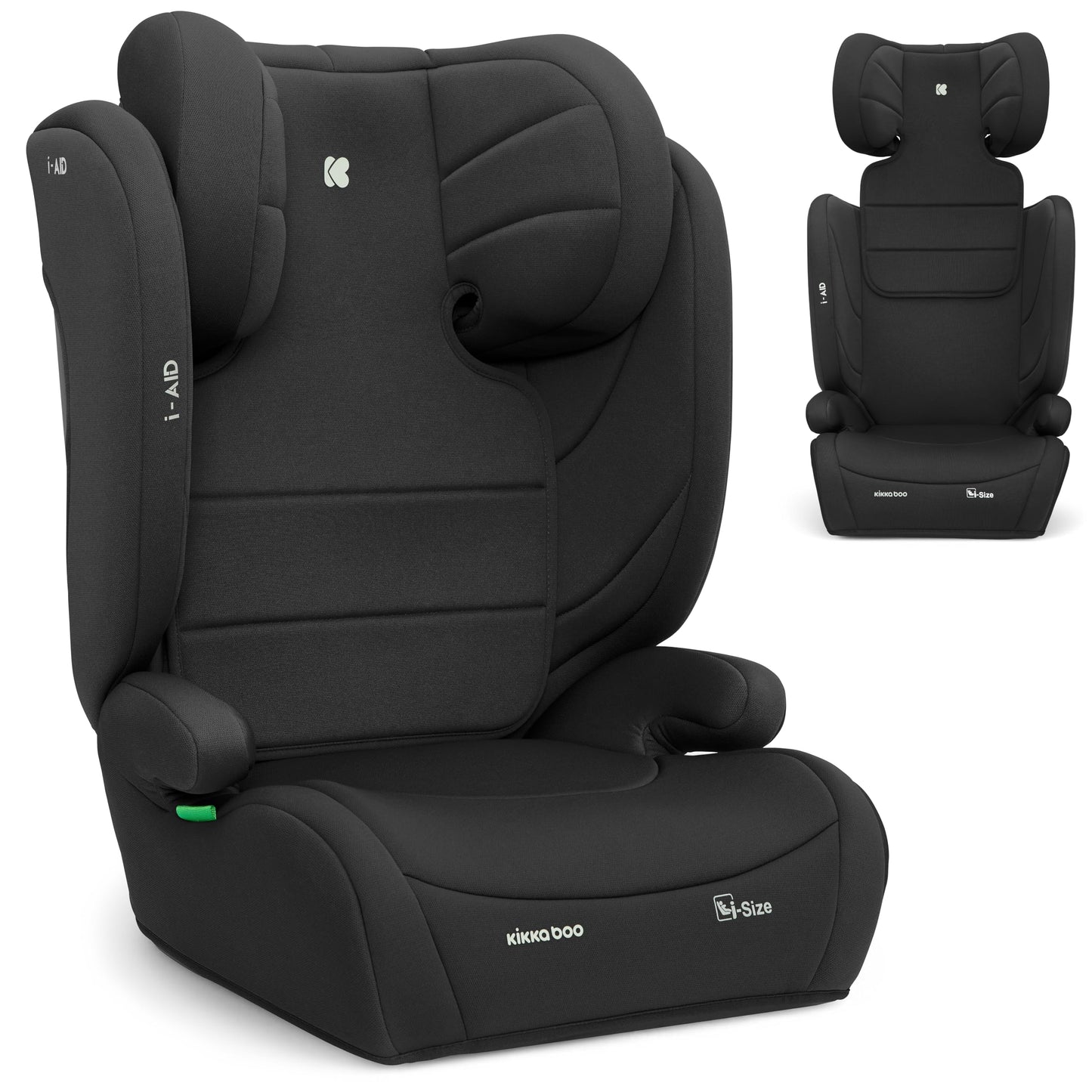 KikkaBoo i-AID i-Size turvatool 100–150 cm (15–36 kg), must