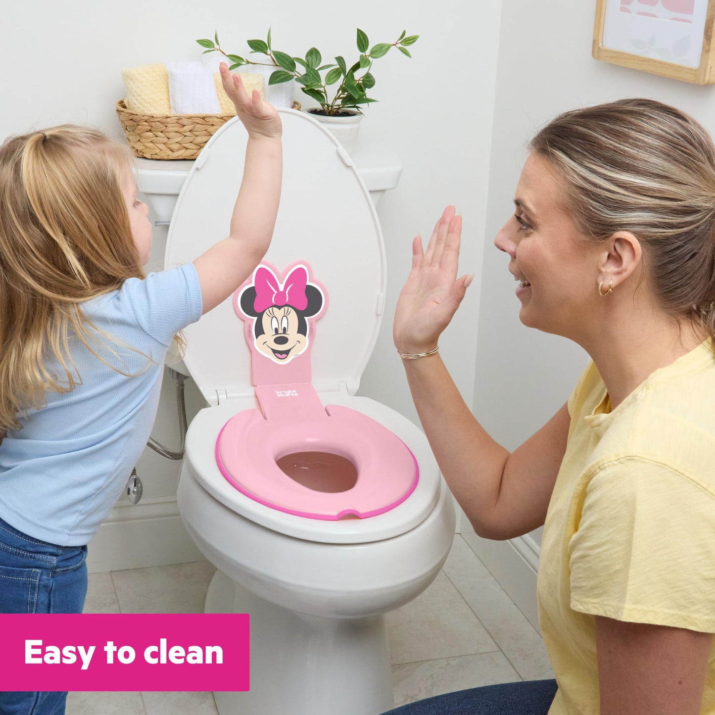 Bright Starts Disney Baby Minnie Mouse Flip & Sit potiiste, kinnitatav prilllauale