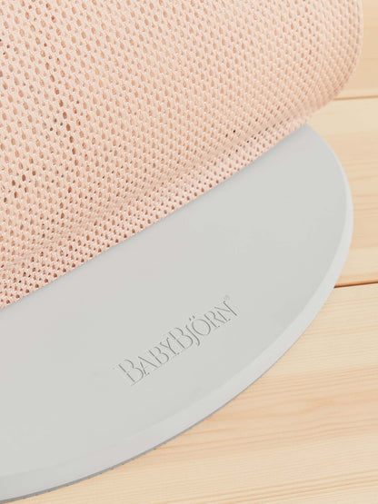 BabyBjörn Balance Soft beebi lamamistool/bouncer, võrk, pärlroosa/valge