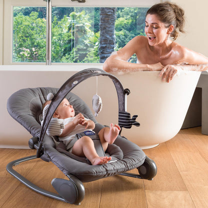 Chicco Hooplà beebikiik, beige, 0 kuud kuni 18 kg, mänguriba ja 4 asendit