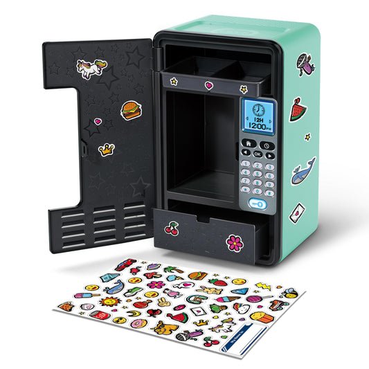 VTech Kidisecrets Dream Safe laste seif koodlukuga, must/mündiroheline (Saksa versioon)