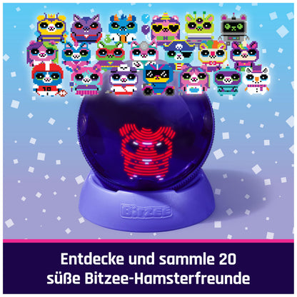 Bitzee Hamsterball interaktiivne digilemmikloom lastele, üle 20 virtuaalse hamstri