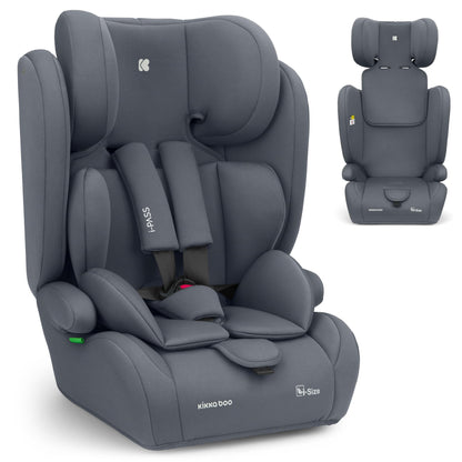KikkaBoo i-PASS i-Size turvatool 9–36 kg (76–150 cm), hall